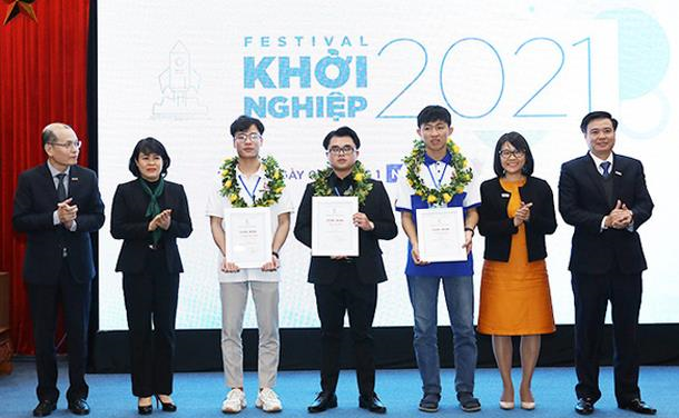 Sinh viên Duy Tân giành giải ba cuộc thi Khởi nghiệp quốc gia 2020